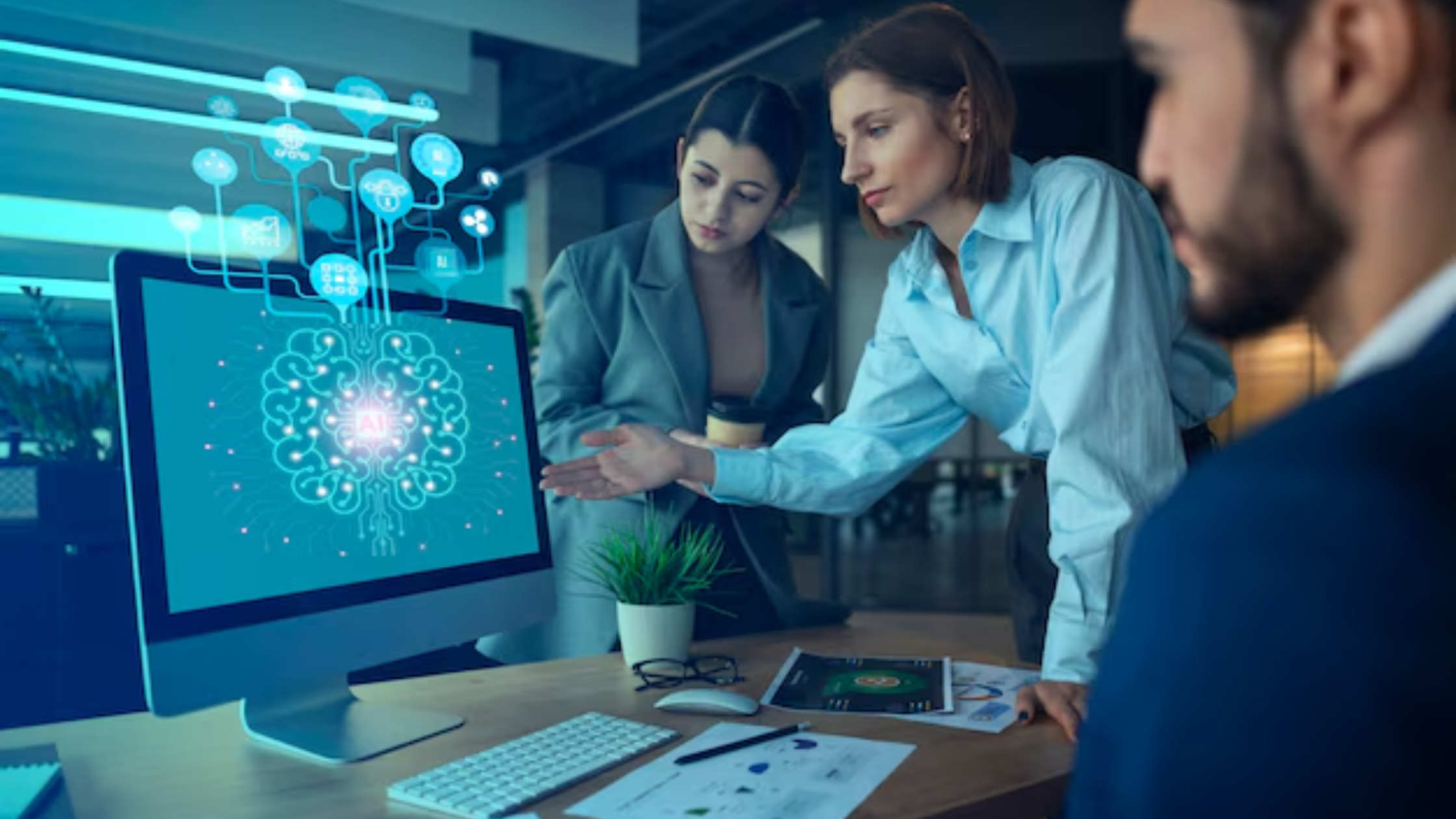 étude de cas de formation IA en entreprise 