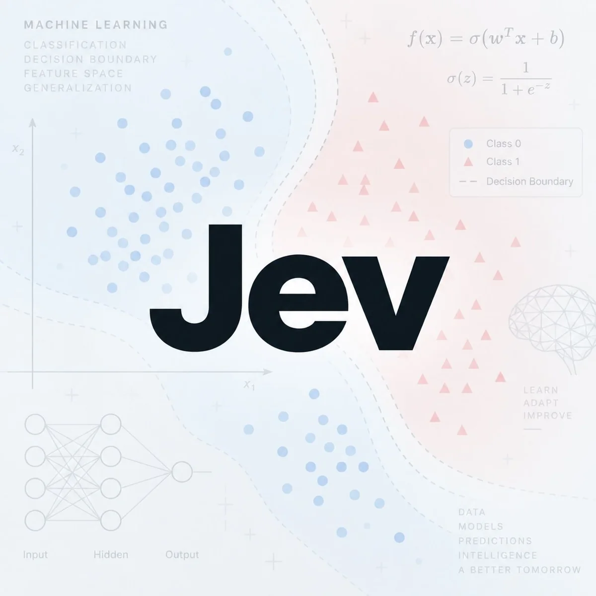 Jev de TypeSafe AI, illustré par une séparation entre deux classes de données