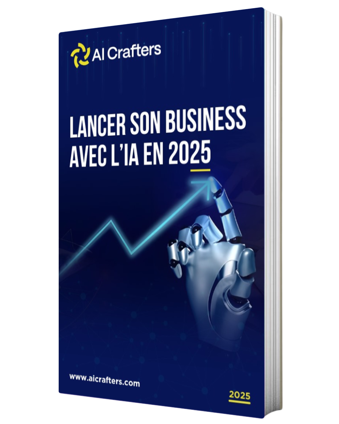 Couverture · Lancer son business avec l'IA en 2025
