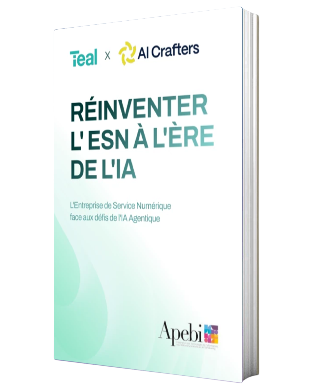 Couverture : Réinventer l’ESN à l’ère de l’IA