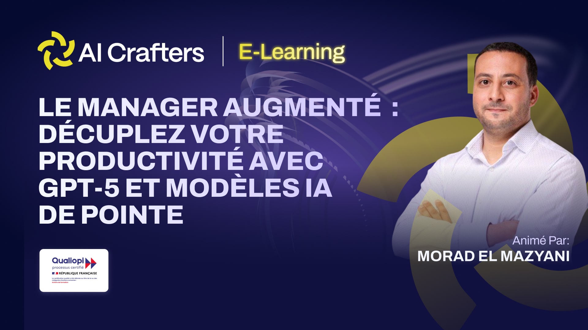 Formation Travailler avec ChatGPT et les modèles IA avec Morad El Mazyani