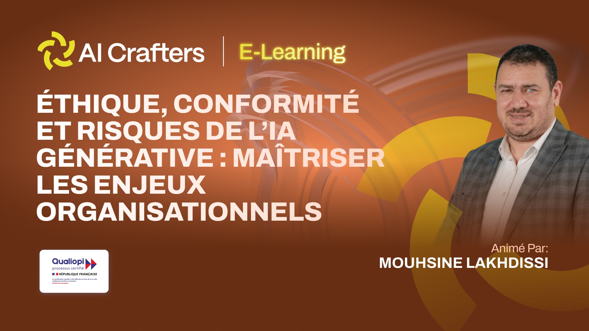 Formation Maîtriser les risques de l’IA avec Dr. Mouhsine Lakhdissi