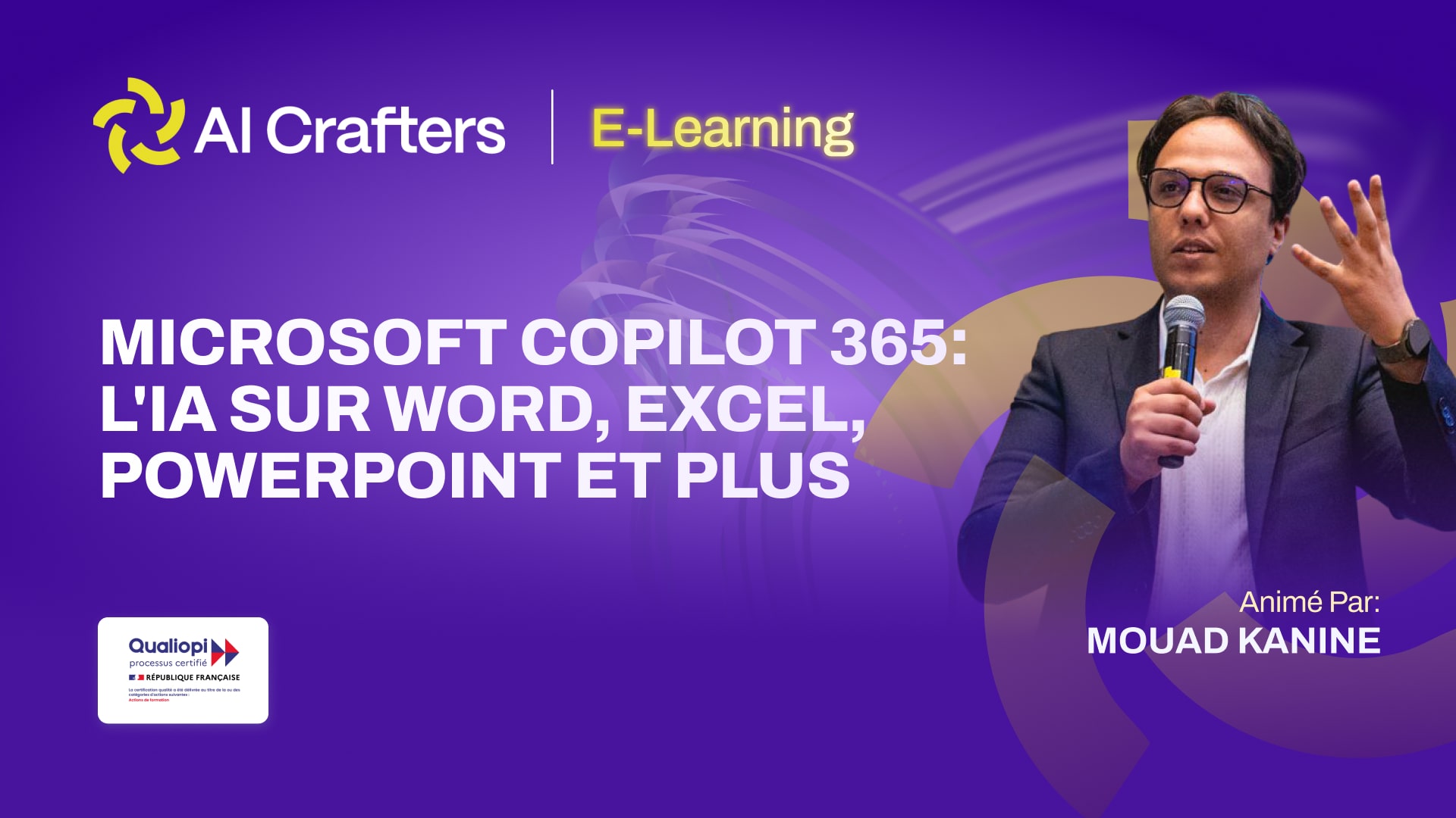 Formation Produire avec Copilot dans Office avec Mouad Kanine