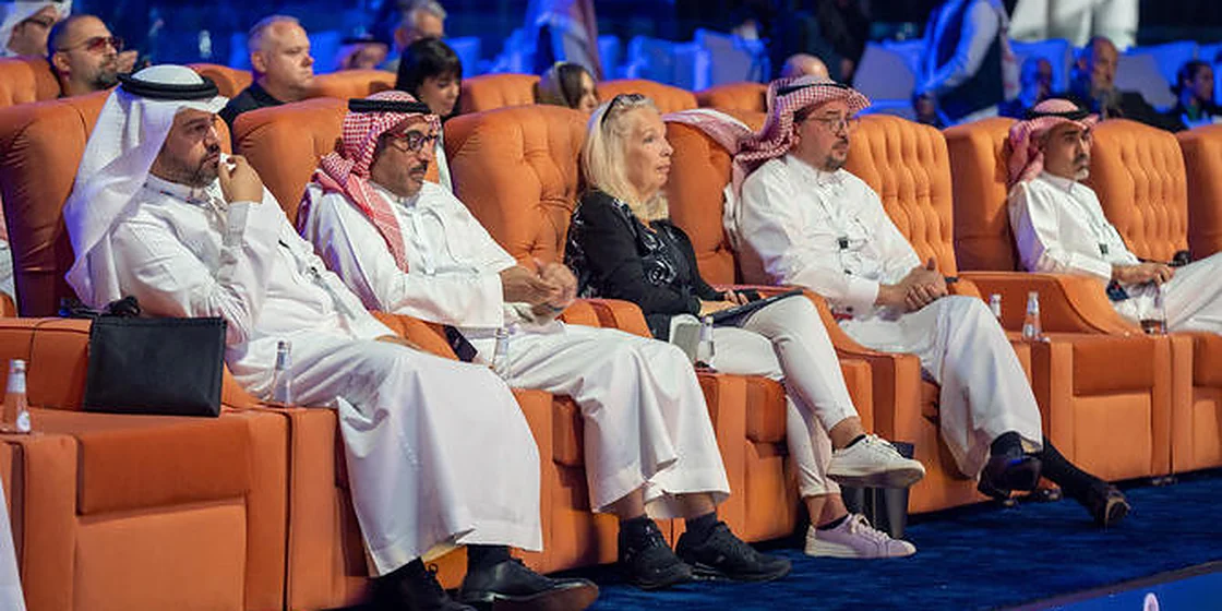 Participants au Saudi Film Confex, visuel de la fiche client.