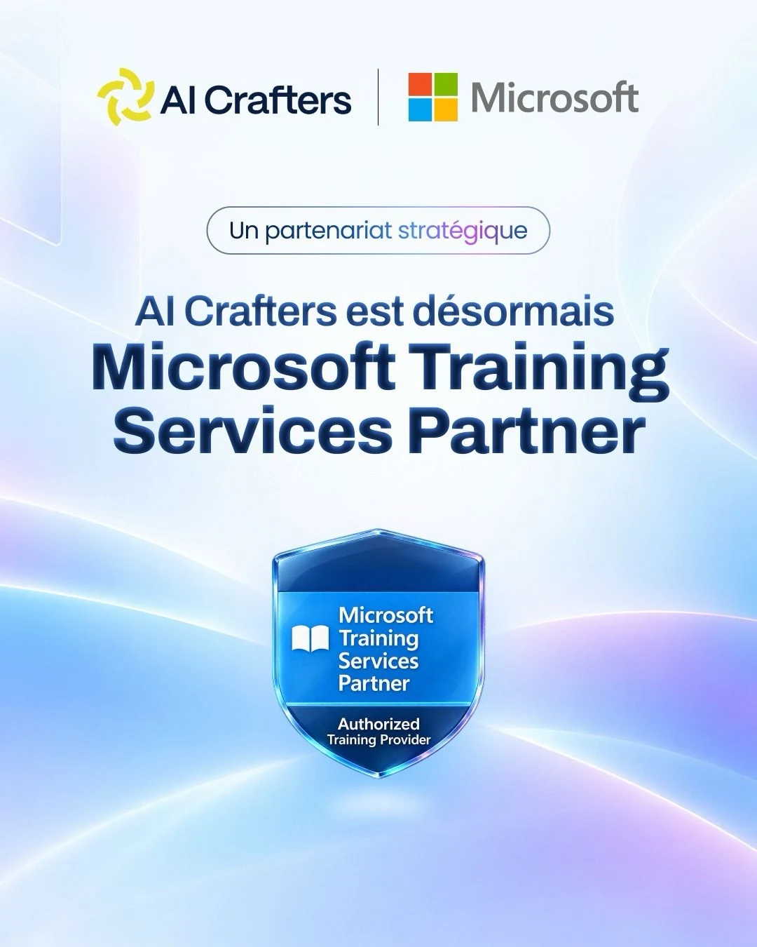 AI Crafters تنضم إلى برنامج Microsoft Training Services Partner