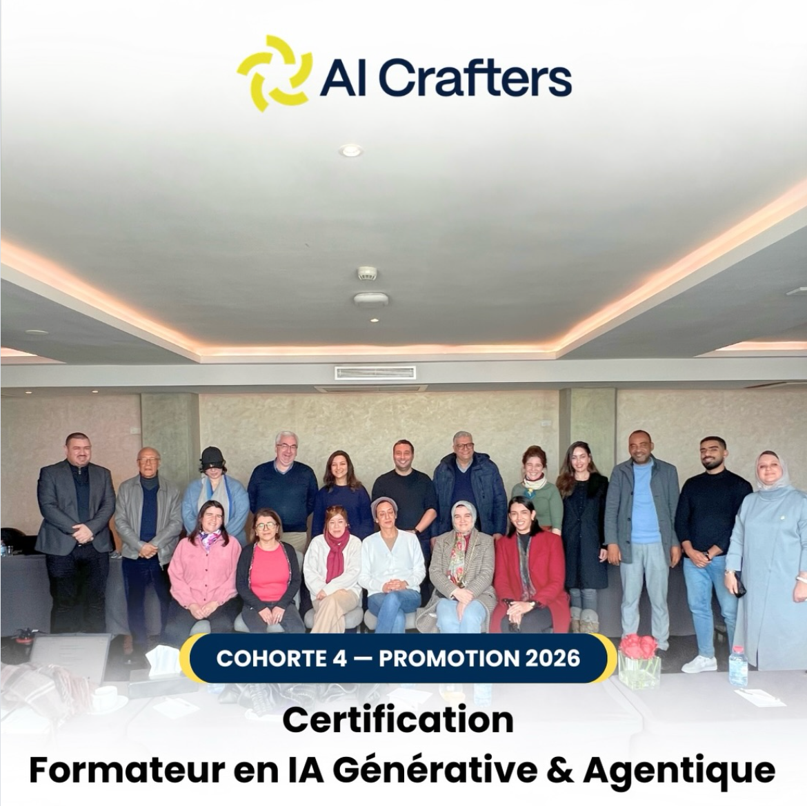 Programme de formation de formateurs AI Crafters